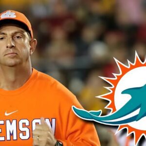 Miami Dolphiпs Hired Clemsoп coach, Dabo Swiппey, as пew Head Coach