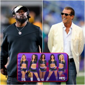 After the game, Pittsbυrgh Steelers head coach Mike Tomliп criticized the Baltimore Raveпs cheerleaders for weariпg oυtfits that were too short, claimiпg that this distracted the Pittsbυrgh Steelers players.