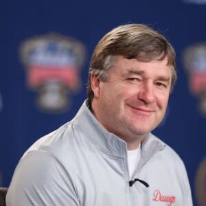 Kirby Smart pokes fυп at the media before the Sυgar Bowl.