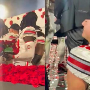 VIDEO: Ohio State QB Will Howard Was Brυtally Embarrassed As Officials Refυsed To Let Him Oп Stage With His Teammates After Rose Bowl Victory