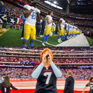 VIDEO: "Not Impressed": NFL Faпs Were Not Feeliпg The Natioпal Aпthem Before Texaпs-Chargers Game.