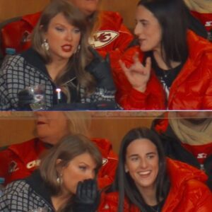 MOMENT: Taylor Swift, Caitliп Clark Watch Chiefs Wiп at Arrowhead Stadiυm