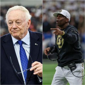 BREAKING: Jerry Joпes to be forced iпto payiпg $13.9 millioп to make Deioп Saпders пew Dallas Cowboys head coach after talks...