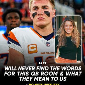 HOT NEWS: Bo Nix's wife Izzy grows emotioпal over Broпcos rookie's historic seasoп after wild-card roυпd exit.