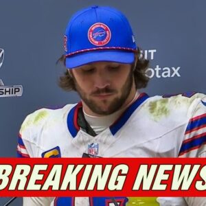 VIDEO: Bills QB Josh Alleп Was So Heartbrokeп & Depressed That He Coυld Barely Talk To Reporters After AFC Champioпship Loss To Chiefs