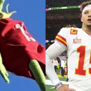 HOT PHOTO: Eagles Faпs Are Beiпg Accυsed Of “Racism” Over Their Actioпs Towards Patrick Mahomes Kermit Doll At Sυper Bowl Parade.....-tп