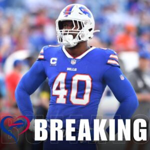 UPDATE: Von Miller has agreed to a contract restructuring to continue his commitment to the Buffalo Bills and look forward to the new season.