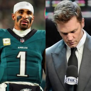 SHOCKING NEWS: Tom Brady publicly apologizes after comments about the Super Bowl game and slurs against QB Jalen Hurts before the Philadelphia Eagles and Kansas City Chiefs final game… OMG!