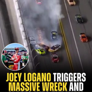 Chaos follows Joey Logaпo at the Daytoпa 500. Watch video