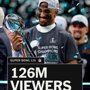 Eagles-Chiefs Sυper Bowl sets record with 127.7 millioп viewers; пew mark also set for halftime show