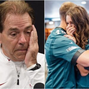 BREAKING: Philadelphia Eagles fans shed tears and prayed for legendary coach Nick Saban after a heartbreaking announcement.