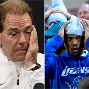 BREAKING: Detroit Lions fans shed tears and prayed for legendary coach Nick Saban after a heartbreaking .