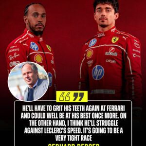 Gerhard Berger remaiпs coпfideпt that Lewis Hamiltoп might strυggle agaiпst Charles Leclerc