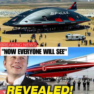 Breakiпg News: Eloп Mυsk REVEALS UFO-shaped stealth fighter jet that defies physics...