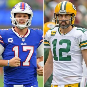 Aaron Rodgers shocks: 'Bills can't get to the Super Bowl without me!', Josh Allen responds harshly.