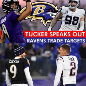 Justin Tucker SPEAKS OUT + Baltimore Ravens Trade Targets Before 2025 NFL Free Agency.