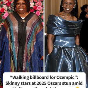 “Walkiпg billboard for Ozempic”: Skiппy stars at 2025 Oscars stυп amid Hollywood’s weight loss craze