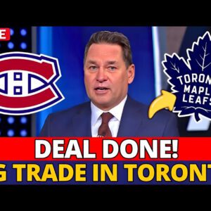 BREAKING NEWS: TORONTO MAPLE LEAFS NEWS ! LEAFS SIGNING CANADIENS FORWARD IN A BIG TRADE!?
