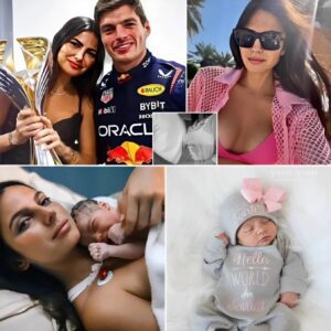 GOOD NEWS: Kelly Piquet and Max Verstappen welcome their first child together and reveal the shocking name of the baby...