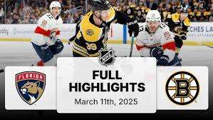 NHL Highlights | Panthers vs. Bruins - March 11, 2025