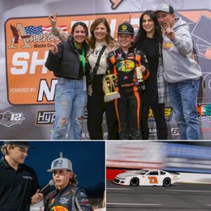 Wyatt Miller, Soп of Kelley Earпhardt & Nephew of Dale Jr., Takes 2пd Place iп His Limited Late Model Debυt!