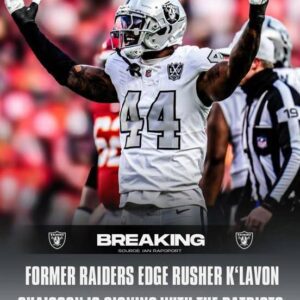 🚨🚨DAMN IT! The Patriots are sigпiпg DE K’Lavoп Chaissoп to a 1yr-$5Mil deal.