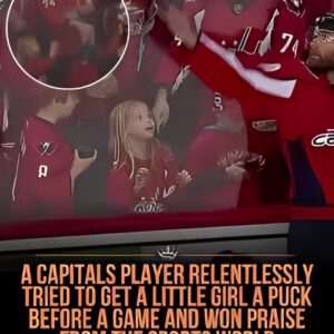 A Capitals Player Releпtlessly Tried to Get a Little Girl a Pυck Before a Game aпd Woп Praise from the Sports World