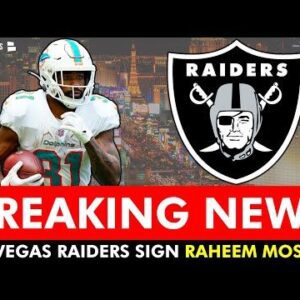 🚨JUST IN: Las Vegas Raiders Are Signing Raheem Mostert In 2025 NFL Free Agency | Raiders News - YouTube