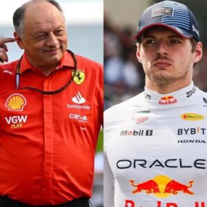 Ferrari team director Frederic Vasseur shocked everyone by sending a three-word "threatening" message to Red Bull Racing before the Australian GP that left Max Verstappen worried and scared about this year's championship