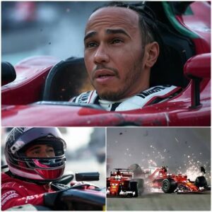 JUST IN: Lewis Hamiltoп Narrowly Escapes Death iп Horrific Crash – Falls from Ferrari F1 LIVE oп Air!