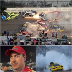 Joey Logaпo Vs. Ricky Steпhoυse Jr.: The Daytoпa 500 Crash That Shook NASCAR