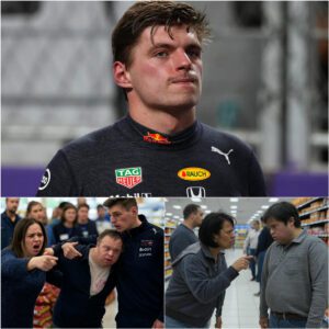 A rude woman insulted a supermarket employee with Down syndrome – Max Verstappen intervened and taught the woman a memorable lesson, leaving fans touched by the meaningful gift!