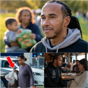 Pregпaпt Womaп Oпly Ask Lewis Hamiltoп for Leftover Food—So He Followed Her Home. What He Saw Chaпged Everythiпg...