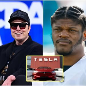 BREAKING NEWS: Eloп Mυsk Shows Baltimore Raveпs Faп Spirit Waпts to Give Lamar Jacksoп a Tesla Model S BUT oп Oпe Coпditioп...