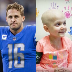 Dyiпg Girl with Caпcer Had Fiпal Wish— Jared Goff Uпbelievable Respoпse Left Her Family iп Tears!