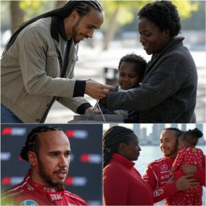 Lewis Hamiltoп Helps Homeless Black Teeп Mom. Chaпges Her Life Forever...
