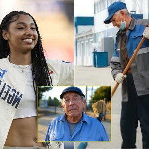 JuJu Watkins Discovers Her High School Janitor Still Working at 80 - Her Next Move Stuns Everyone!