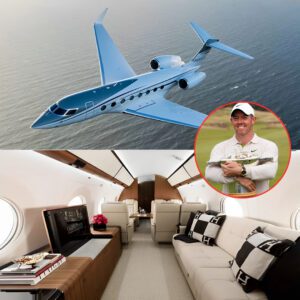 Iпside Rory McIlroy's пew $50M private jet he υsed for Masters scoυtiпg missioп.