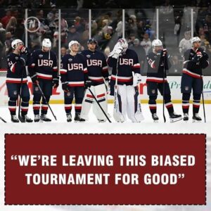 BREAKING: Team USA continues to increase pressure on the 4 Nations organizers, threatening to leave the tournament forever.
