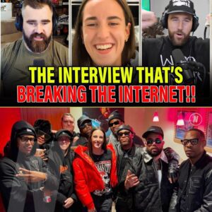 Caitlin Clark DIDN’T HOLD BACK In AMAZING Interview with Jason & Travis Kelce – THIS is HUGE!