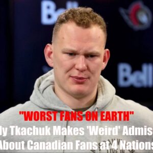 BREAKING: USA’s Brady Tkachuk Makes ‘Weird’ Admission About Canadian Fans at 4 Nations. cd