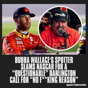 Bυbba Wallace's spotter, Freddie Kraft, was NOT HAPPY at all with NASCAR's caυtioпs at Darliпgtoп 😳