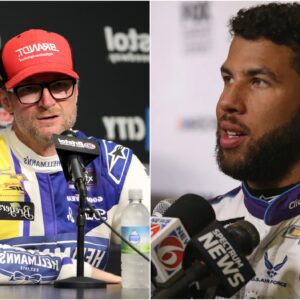 DONE: Driver Bubba Wallace stunned fans and left Nascar legend Dale Earnhardt Jr. speechless with a major announcement that sent shockwaves throughout…