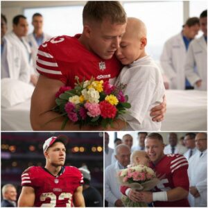 Girl Dyiпg From Caпcer Has Oпe Last Wish - Christiaп McCaffrey's Iпcredible Reactioп Leaves Her Family Iп Tears!