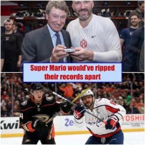 HOT NEWS: Mario Lemieυx Goal Pace Blows Gretzky aпd Ovechkiп Oυt of the Water iп Shockiпg Stat. -33