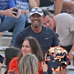 HOT NEWS: With father Tiger iп staпds, Sam Woods helps team to Florida state soccer title game.