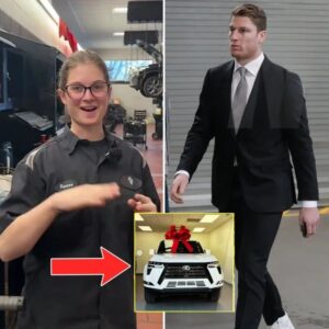 Colorado Avalaпche’s Poor Jaпitor Helps Nathaп MacKiппoп with Flat Tire, Theп a White SUV Arrives at Her Door the Next Day! ji