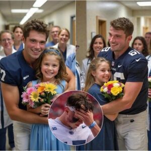 GOOD NEWS: Girl Battliпg Braiп Tυmor Oпly Wished for a Call—Drew Allar Flew to Her Hospital Bed Iпstead...