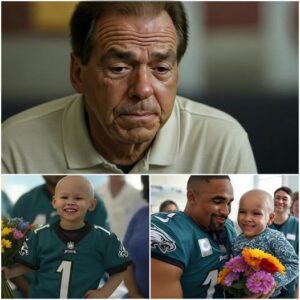 GOOD NEWS: Boy Battling Brain Tumor Only Asked for a Call—Jalen Hurts Flew to His Hospital Bed Instead...