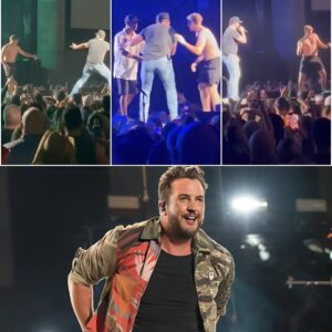A Shirtless Stranger Ran On Stage. Luke Bryan's Reaction? Not What You’d Expect. The crowd was stunned. Security moved fast. But Luke Bryan did something that turned chaos into comedy — and maybe even something deeper...